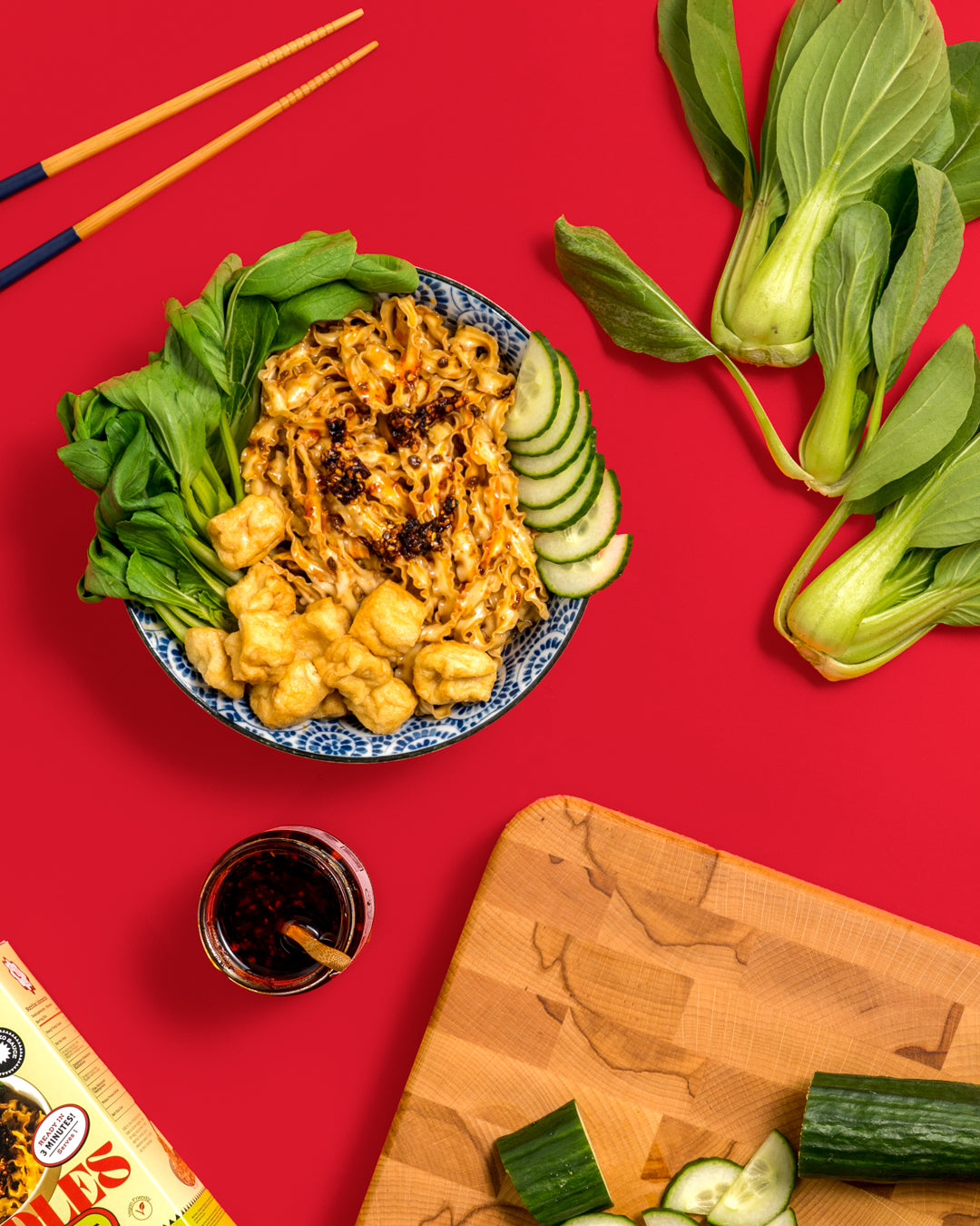 Knife-cut Noodles Vegan XO - Chilli Chan's