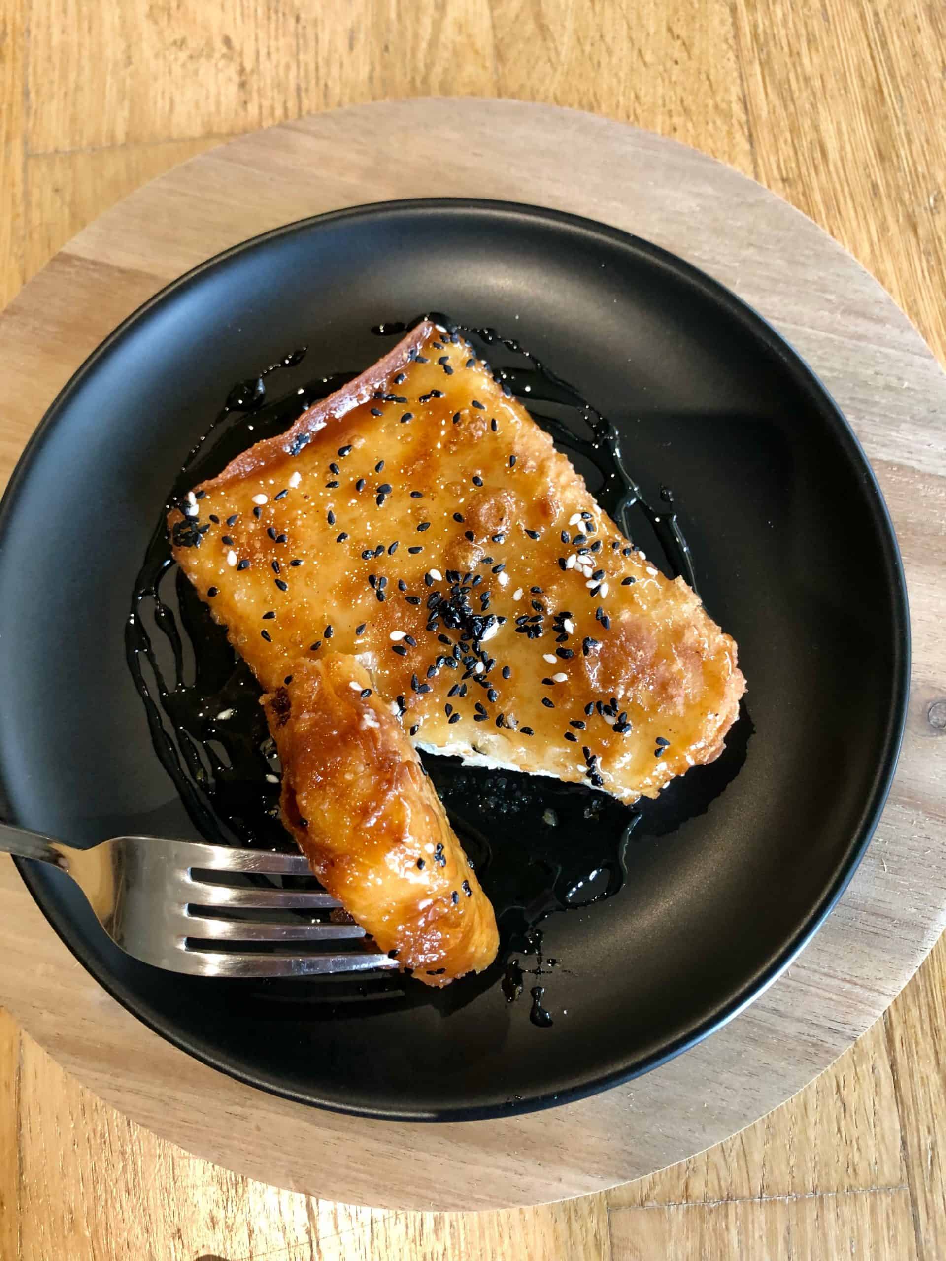 Crispy Hot Honey Feta 🍯