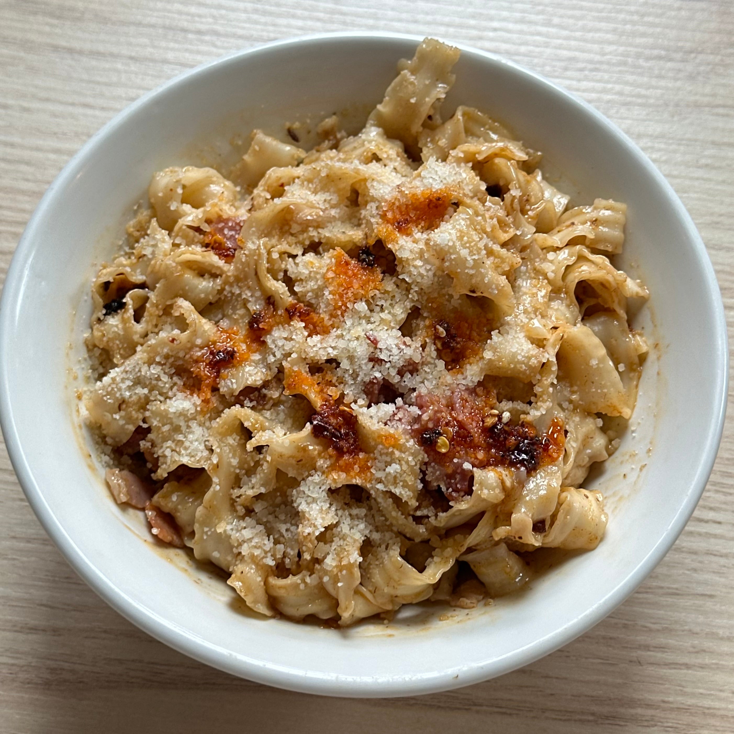 XO Mushroom Carbonara
