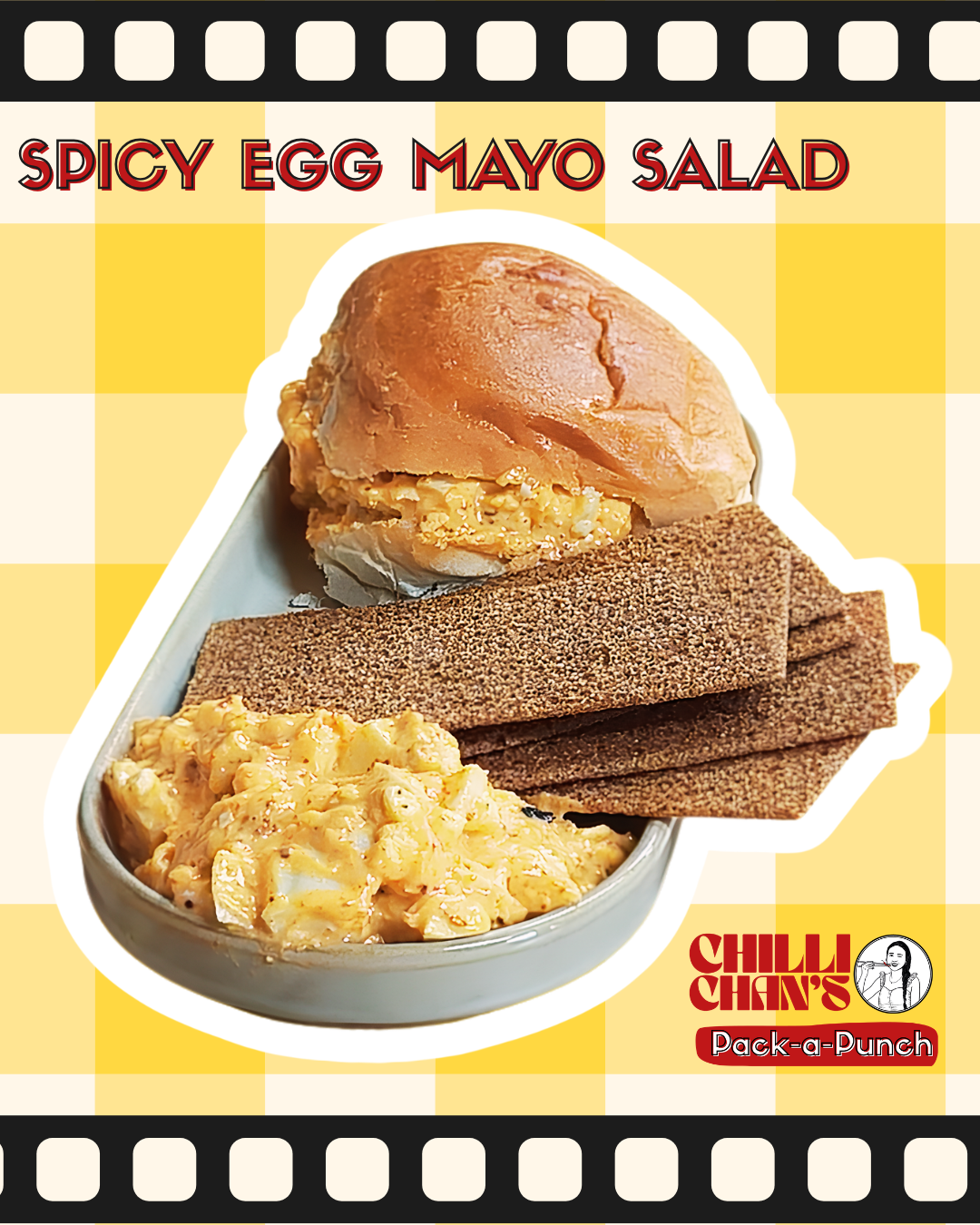 Pack-a-Punch: Spicy Egg Mayo Salad 🍳🌶️