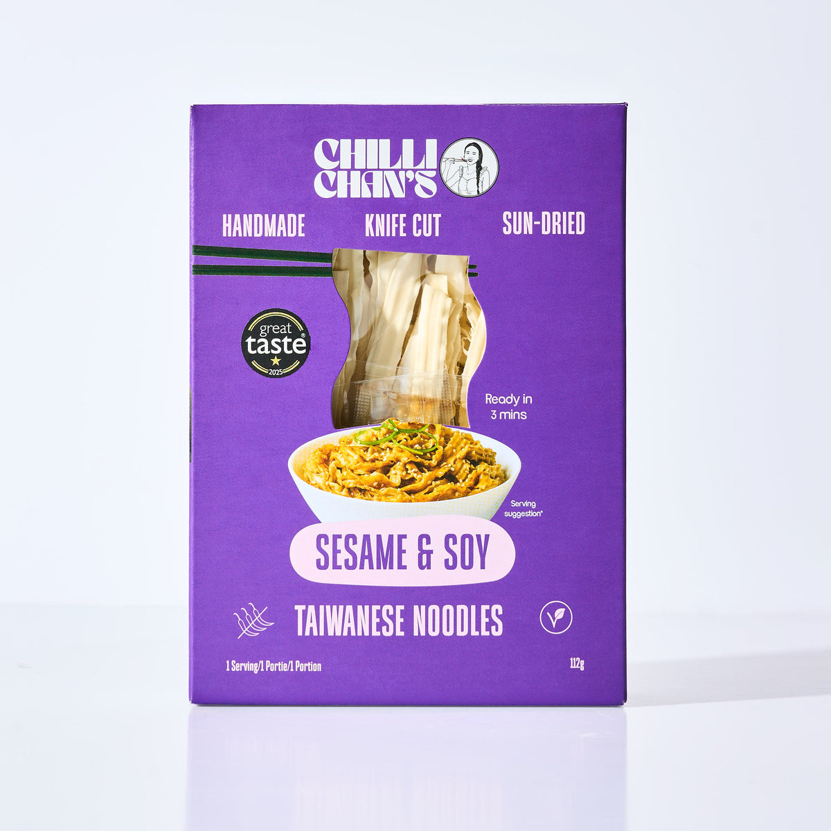 Sesame Soy Knife-Cut Noodles