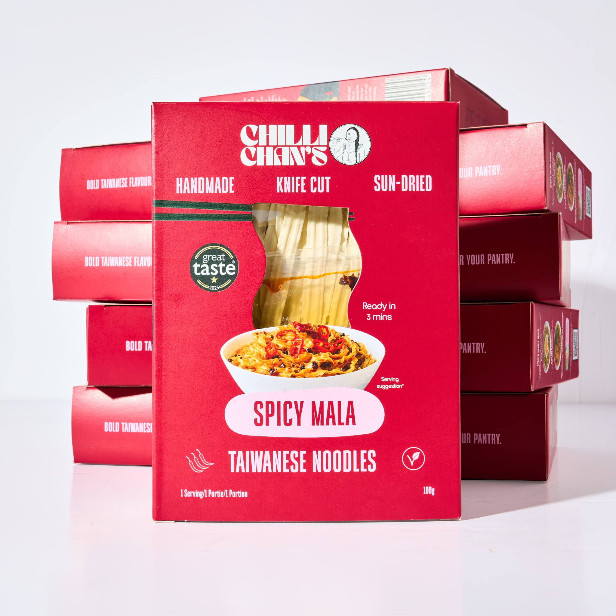 Spicy Mala Knife Cut Noodles