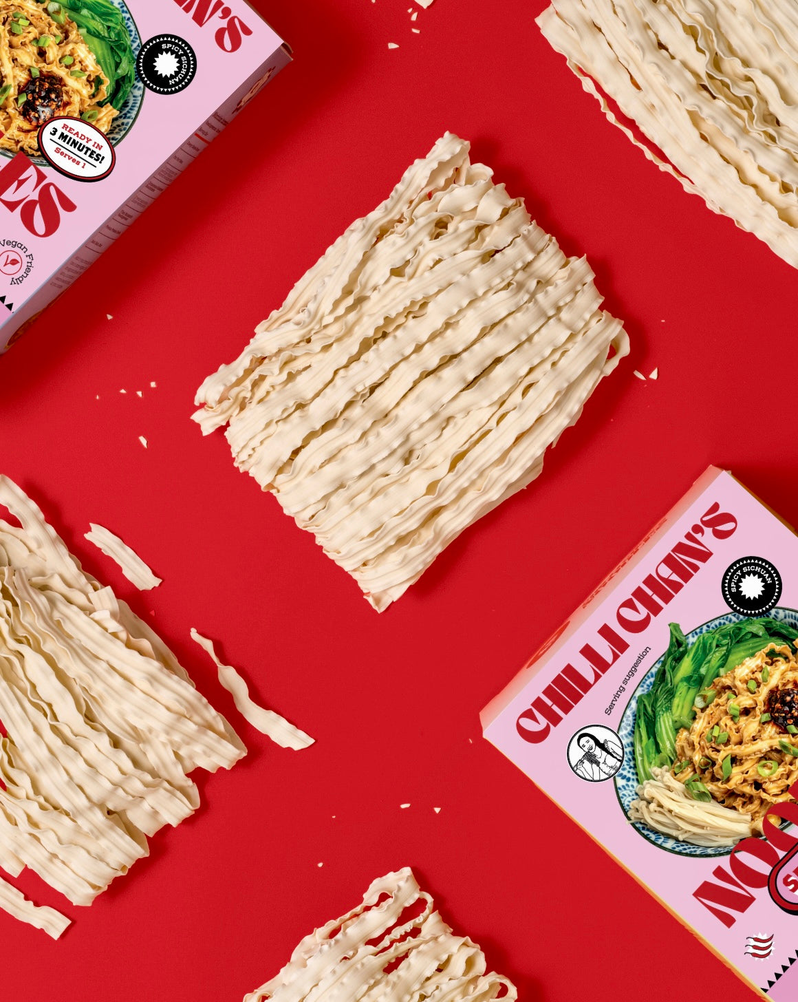 20-pack Spicy Sichuan Knife-cut Noodles