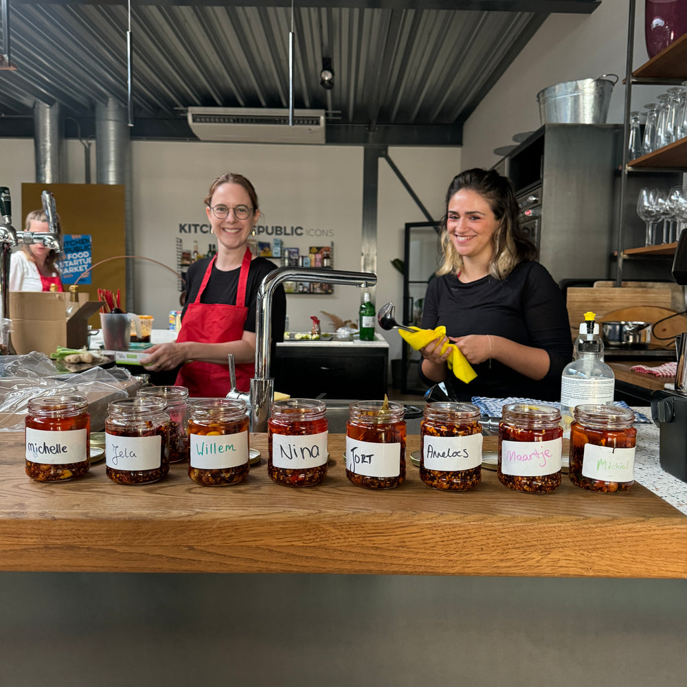 
                  
                    Make your own Chilli Oil Workshop
                  
                