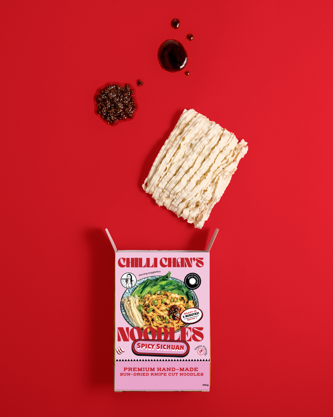 20-pack Spicy Sichuan Noodles