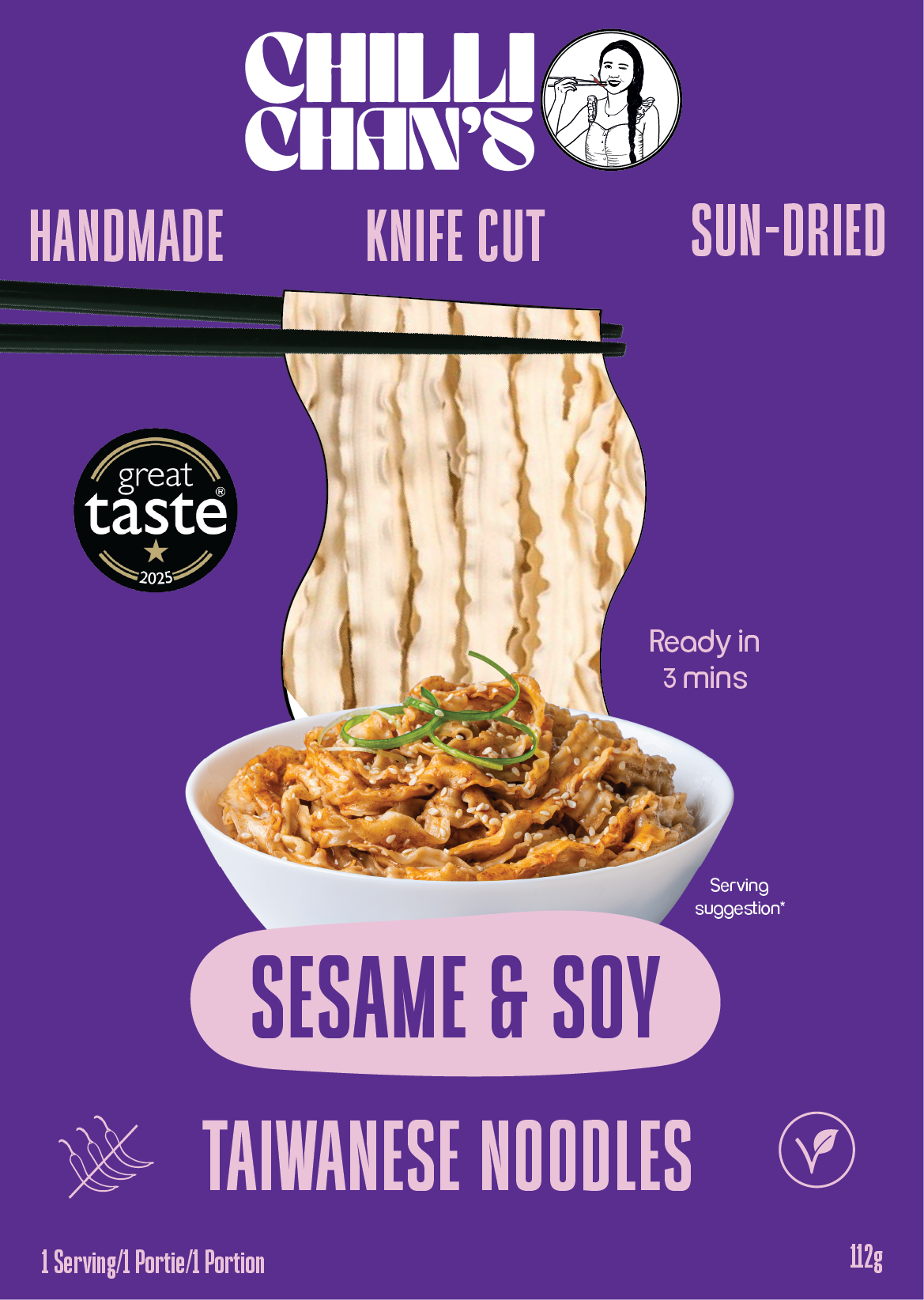 Sesame Soy Knife Cut Noodles