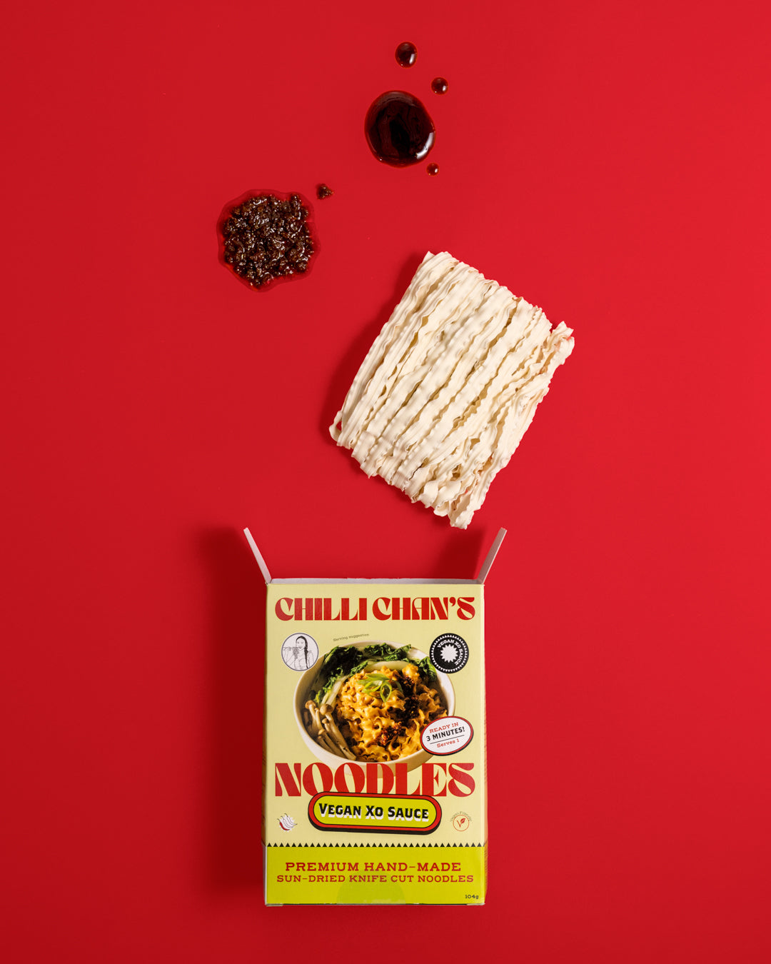 Knife-cut Noodles Vegan XO - Chilli Chan's