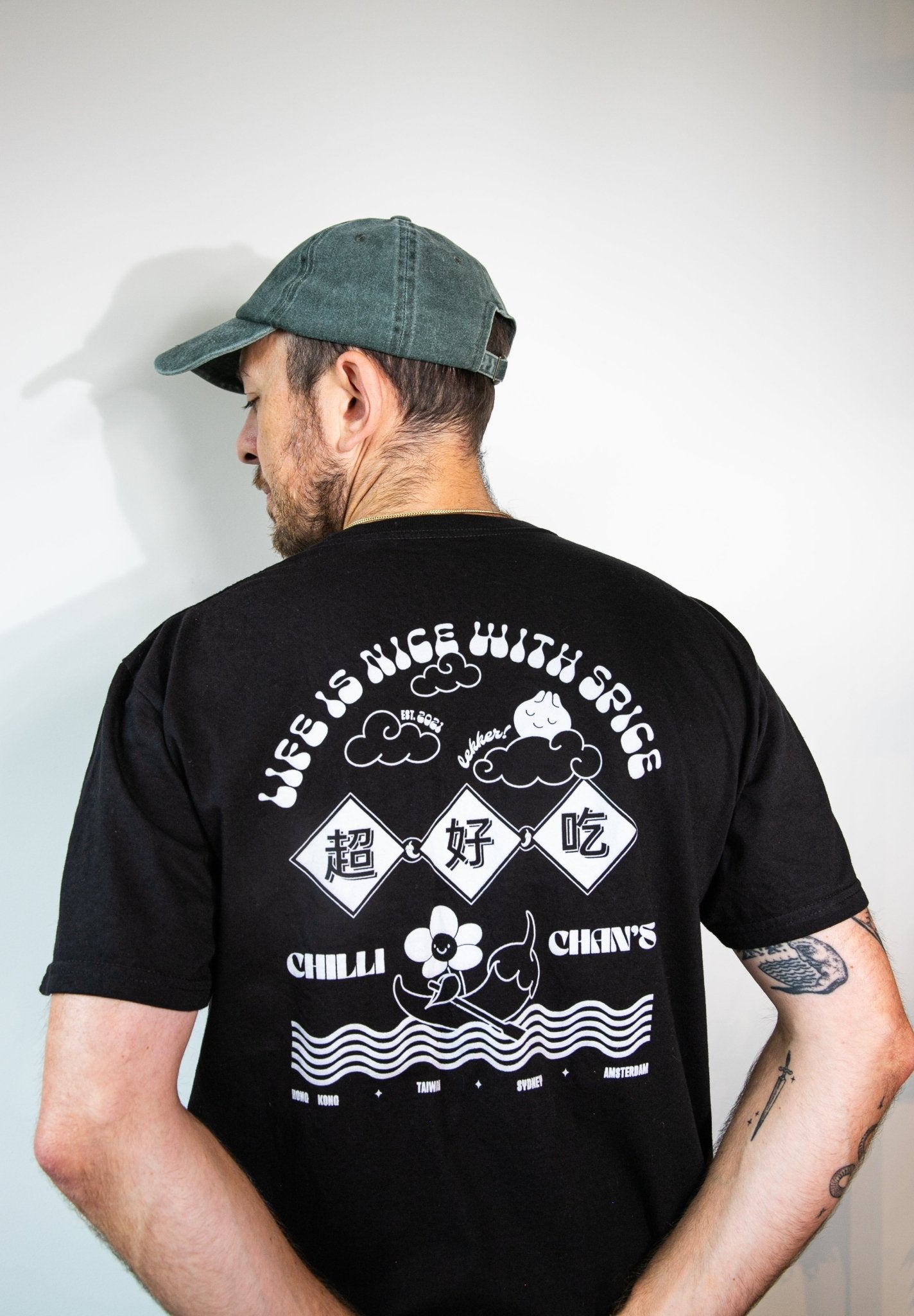 Chilli T-Shirt Black - chillichans
