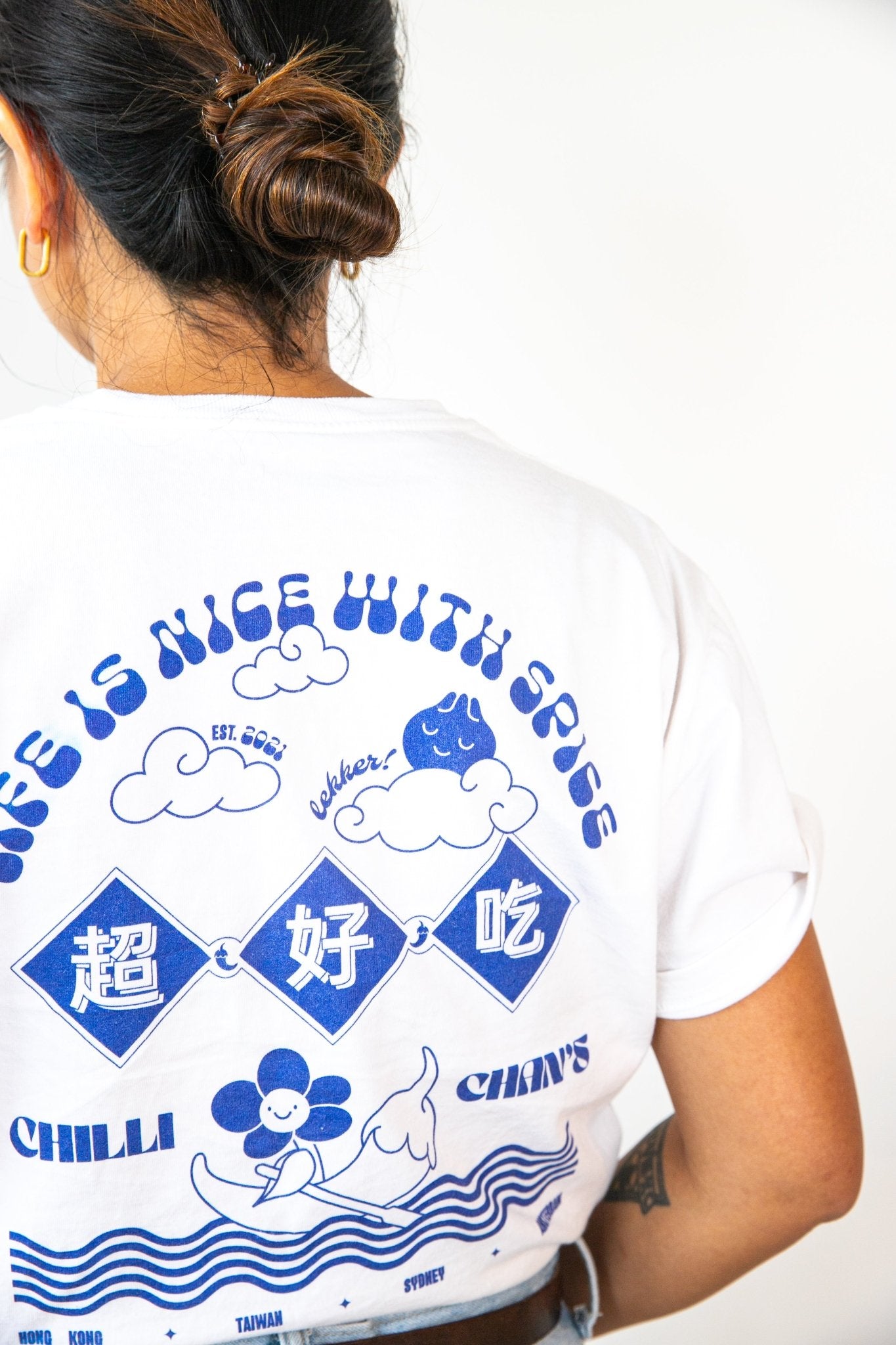 Chilli T-Shirt White - chillichans