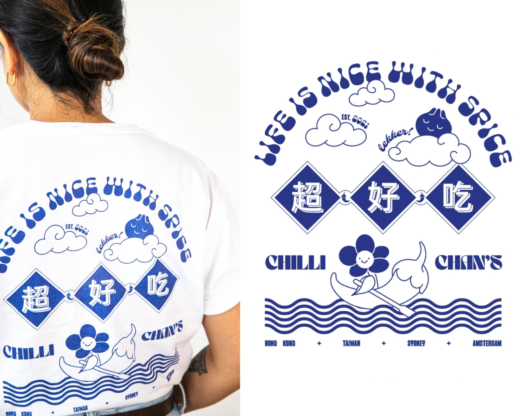 Chilli T-Shirt White - chillichans