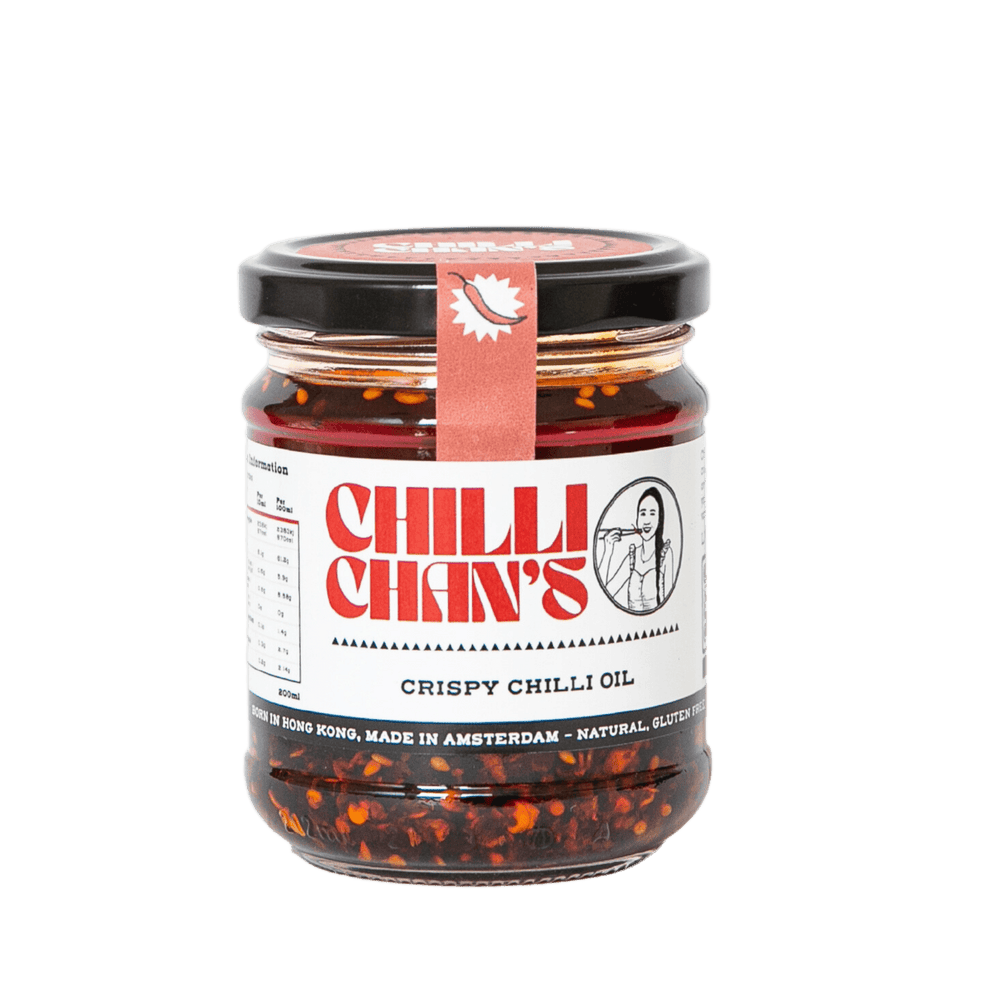 
                  
                    Crispy Chilli Garlic Oil (200ml) + Giftbox + Bamboo spoon - chillichans
                  
                