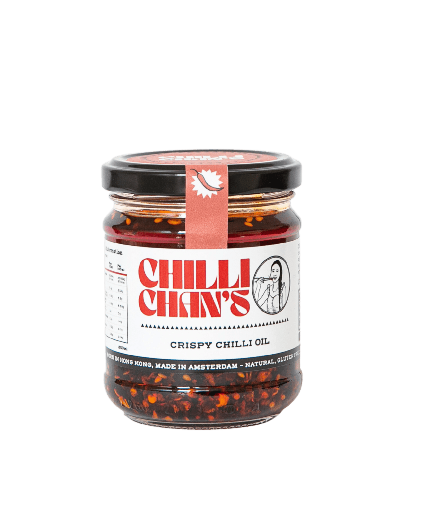 
                  
                    Crispy Chilli Garlic Oil (200ml) + Giftbox + Bamboo spoon - chillichans
                  
                